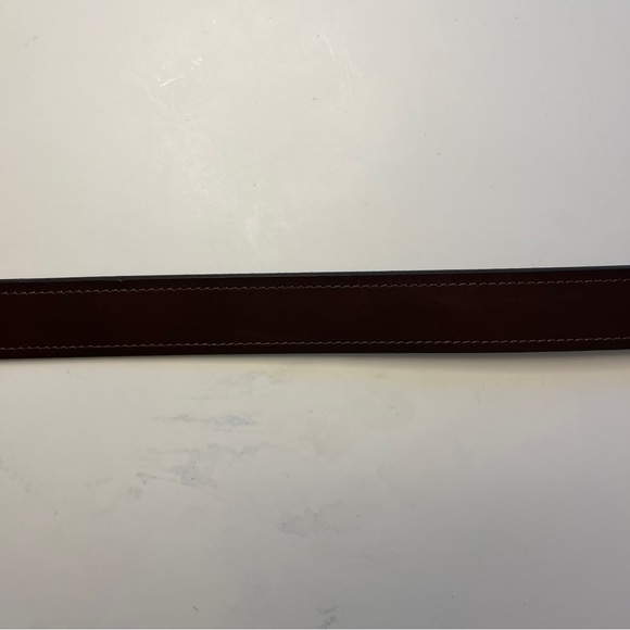 Carhartt Belt Mens 42 Brown Full Grain Leather Legacy Casual Work WB5561 M - Picture 4 of 8